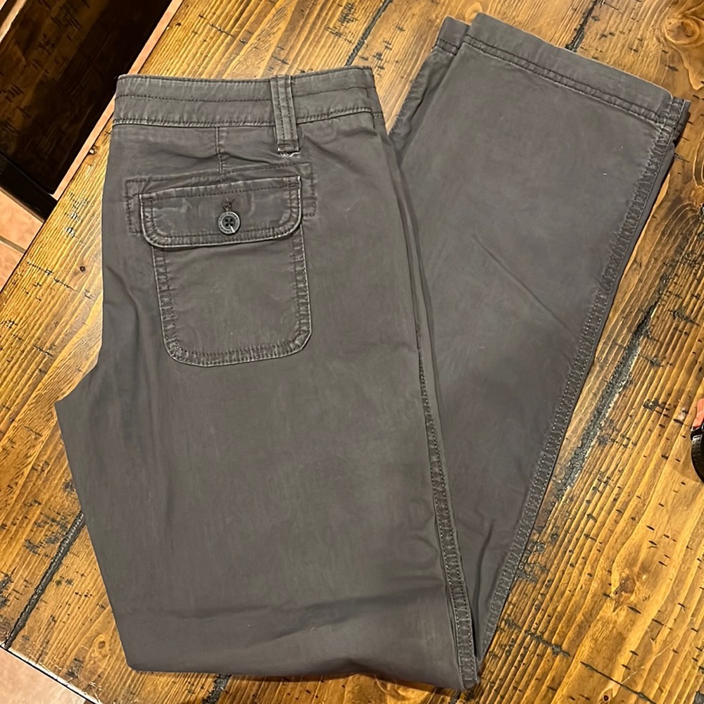 Eddie Bauer, size 2, charcoal grey